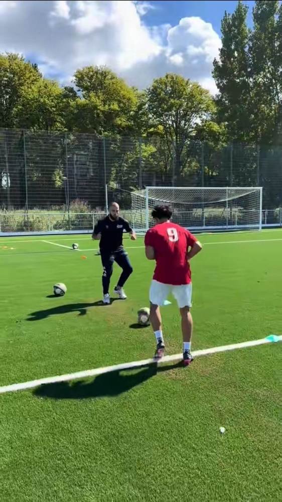 Individuele training met een speler